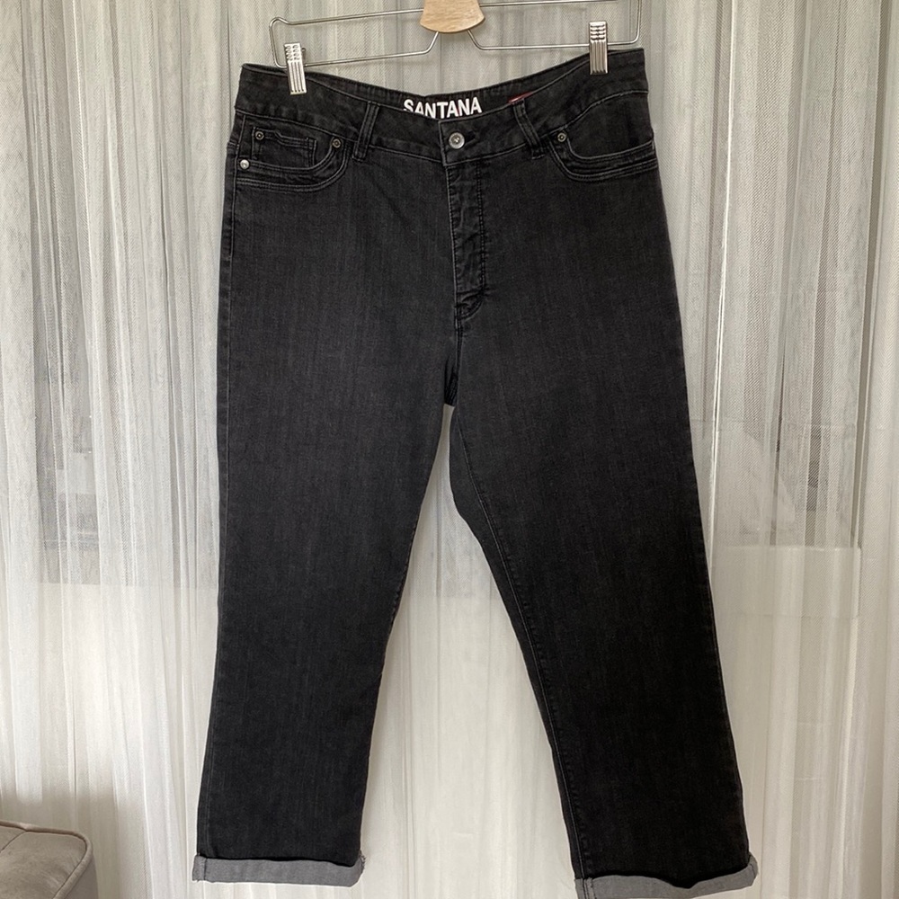 REDUCED! Santana jeans medium wash black! Size 12